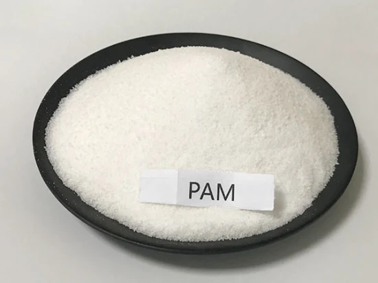 Meilleur polyacrylamide PAM comme matière première chimique floculant et coagulant